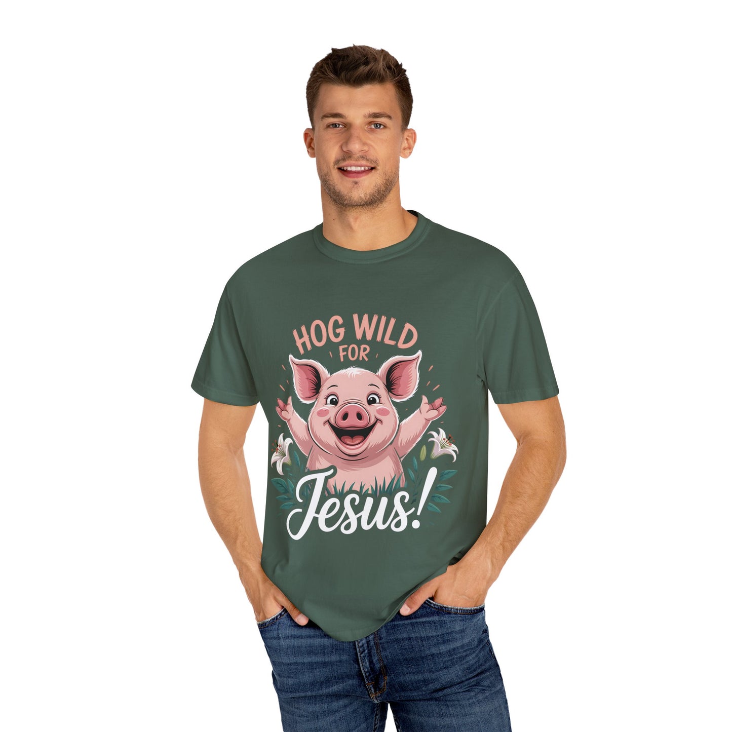 Hog Wild Jesus | Unisex Adult T-Shirt