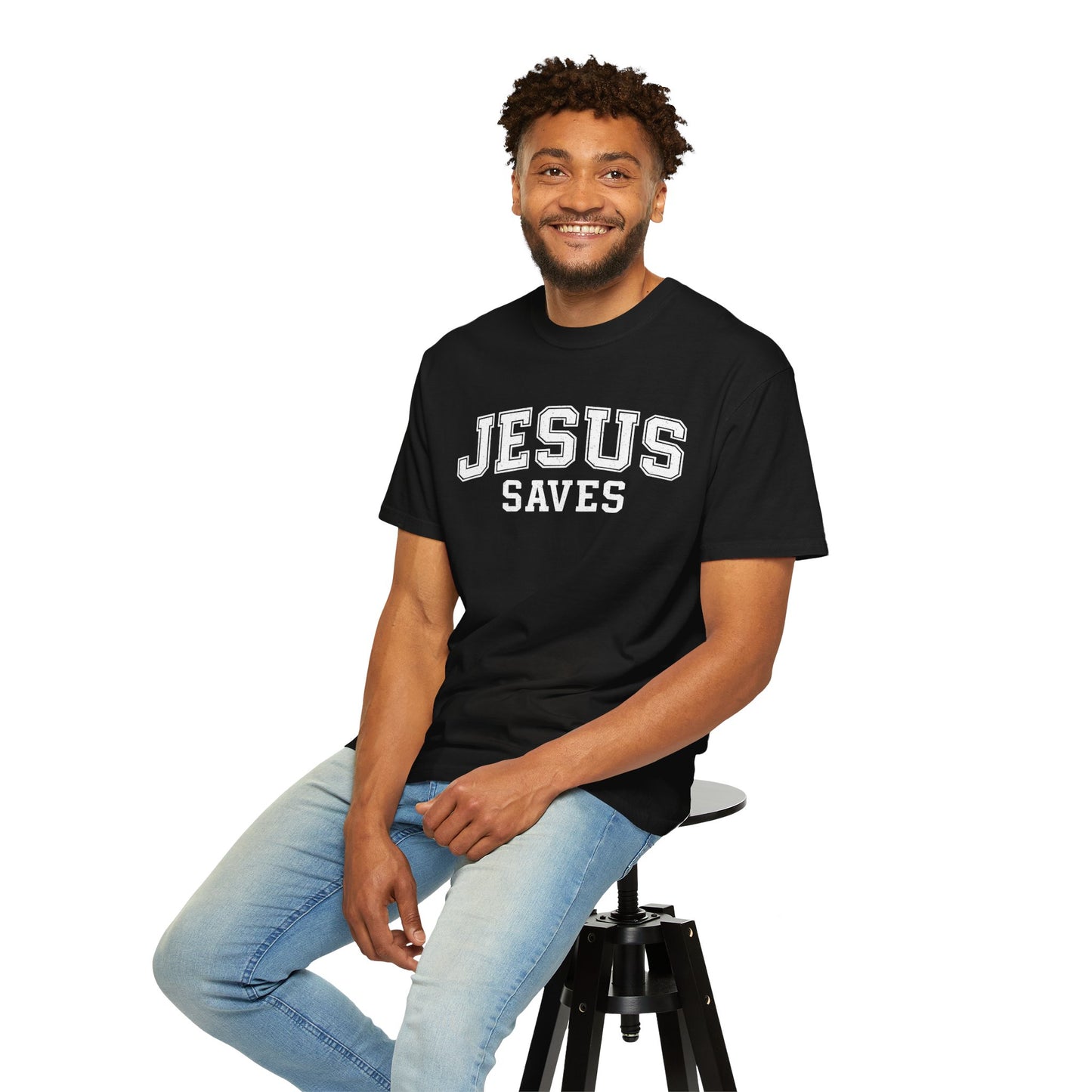 Jesus Saves Comfort Colors | Unisex Adult T-Shirt