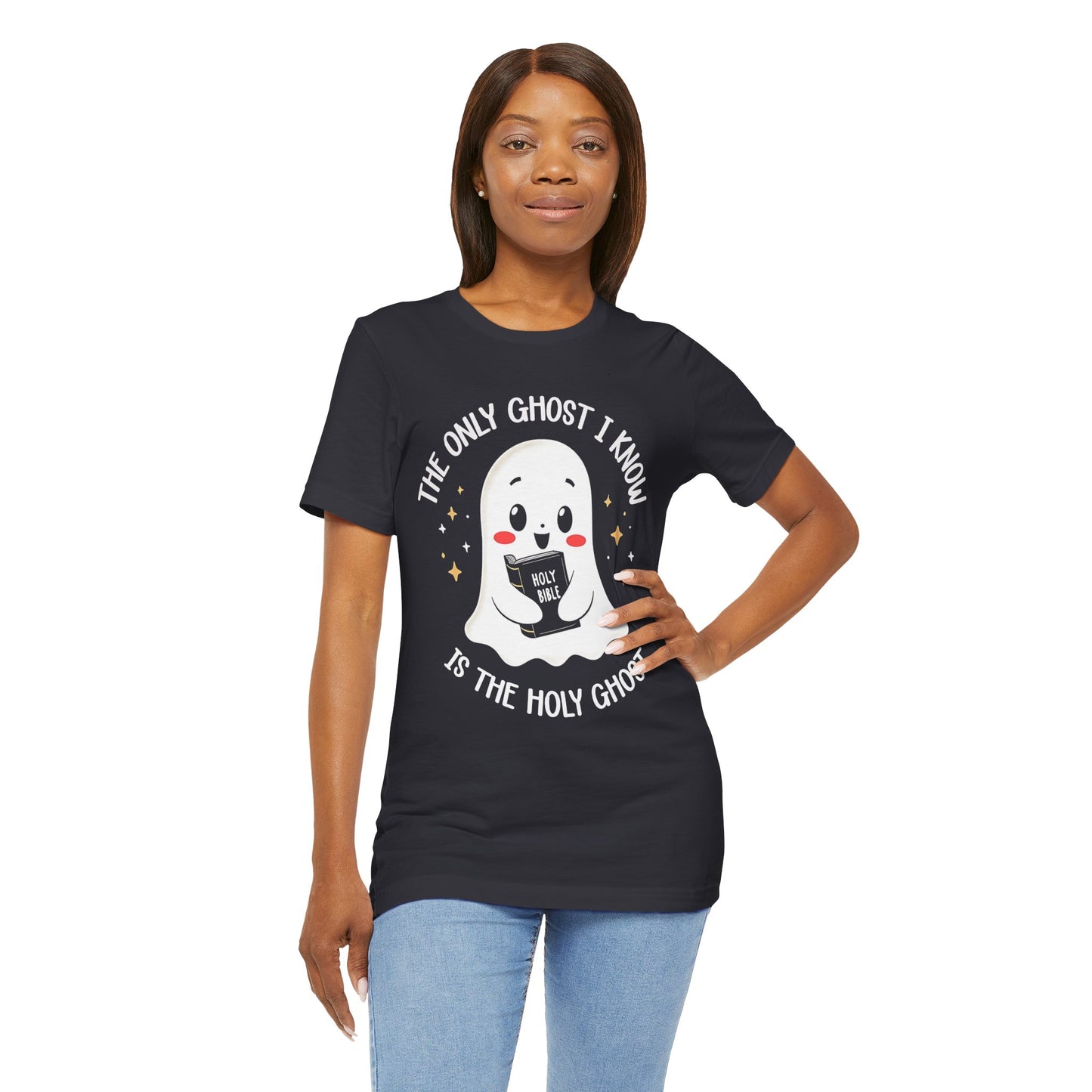 Only Ghost I know Holy Ghost | Unisex Adult T-Shirt