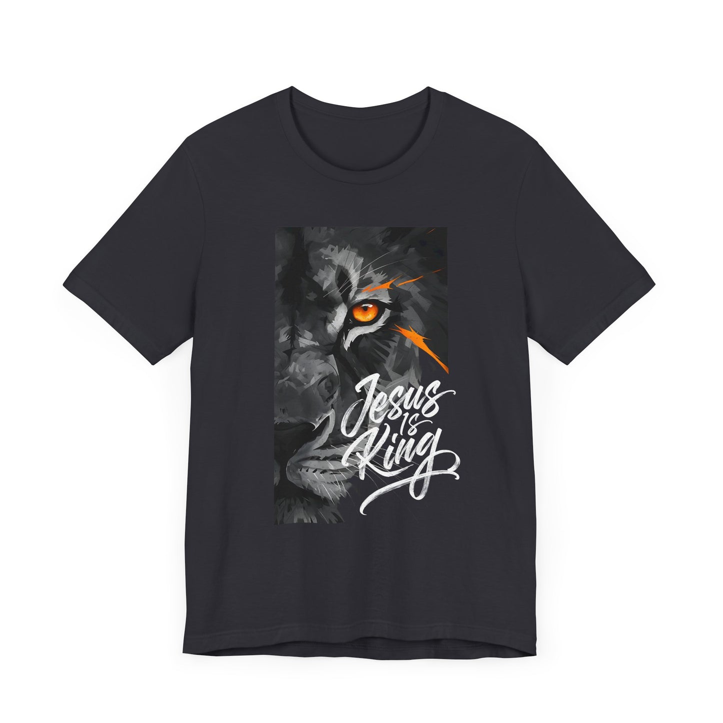 Jesus Is King Lion of Judah |Unisex Adult Tshirt