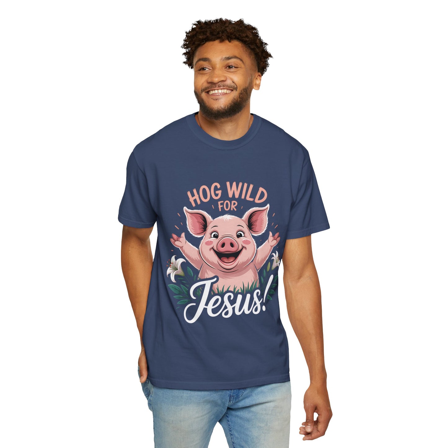 Hog Wild Jesus | Unisex Adult T-Shirt