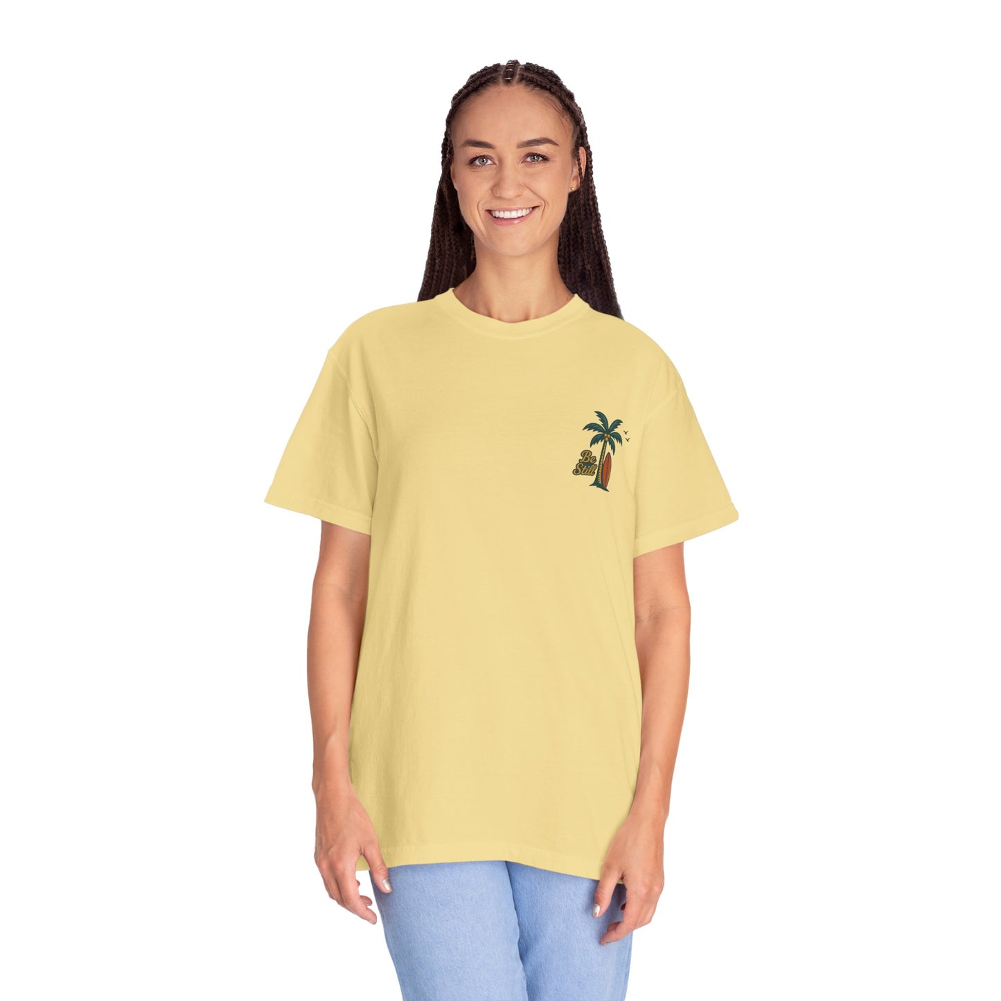 Be Still Even The Wind and Waves Obey Him - Comfort Colors | Unisex Adult T-Shirt