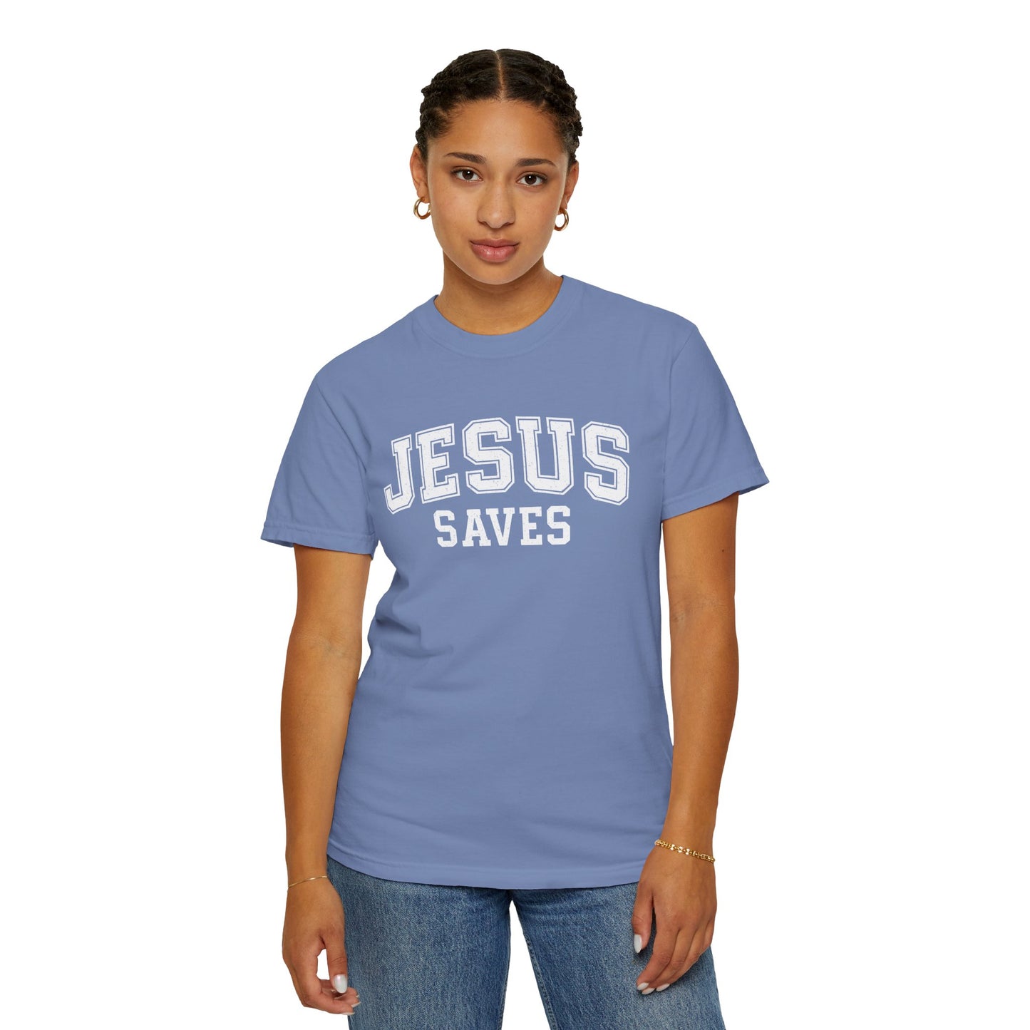 Jesus Saves Comfort Colors | Unisex Adult T-Shirt