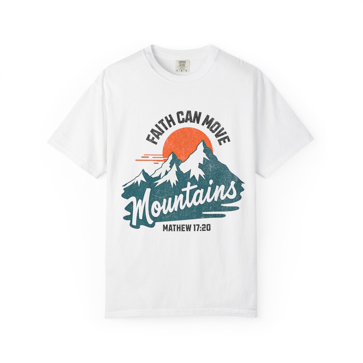 Faith Can Move Mountains Vintage | Unisex Adult T-shirt