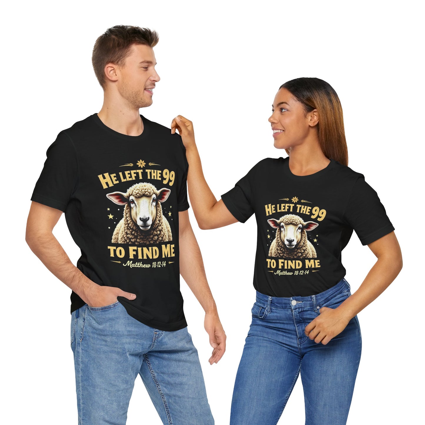 He Left The 99 to Find Me |  Unisex Adult T-Shirt