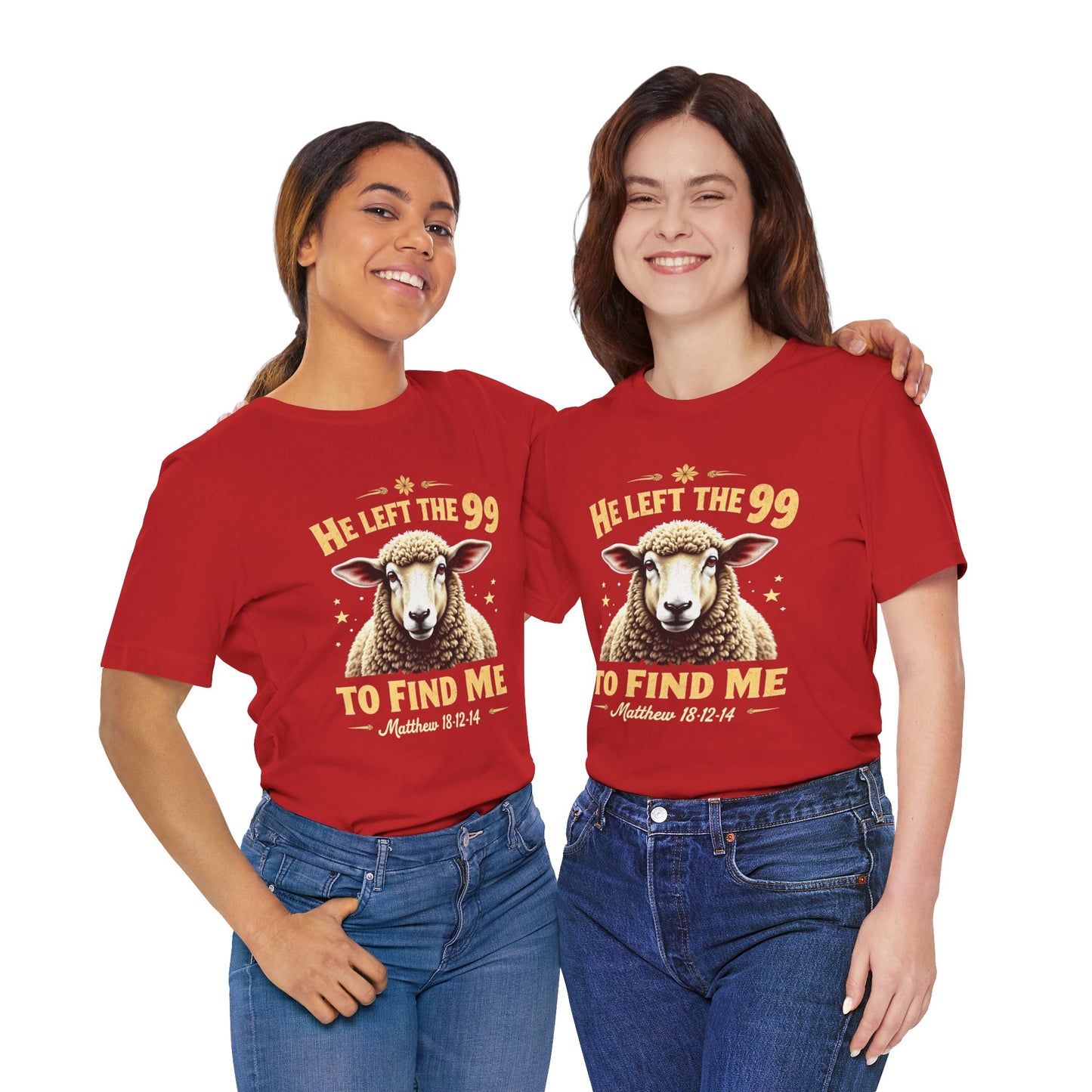 He Left The 99 to Find Me |  Unisex Adult T-Shirt